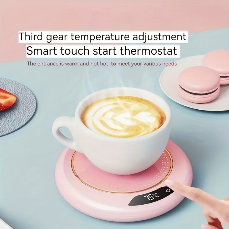 Chauffe-Tasse Intelligent USB avec Contrôle de Température – Gardez Vos Boissons Toujours Chaudes