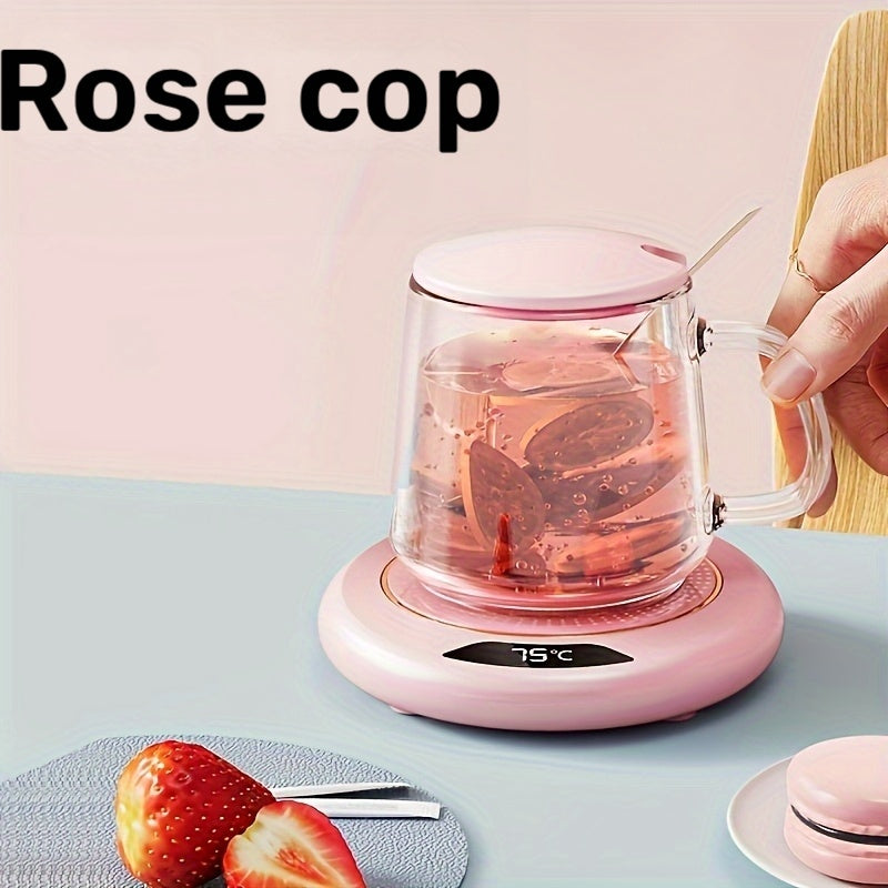 Chauffe-Tasse Intelligent USB avec Contrôle de Température – Gardez Vos Boissons Toujours Chaudes