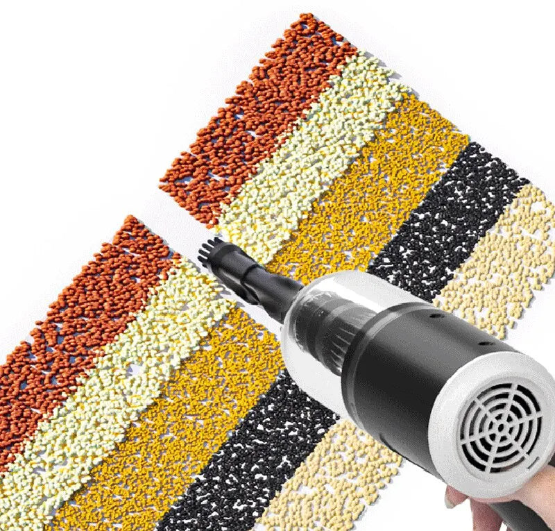 9000Pa Wireless Car Vacuum Cleaner USB Charging 1200mAh Portable Cleaning Appliance Mini Wet and Dry Vacuum Cleaner Household.