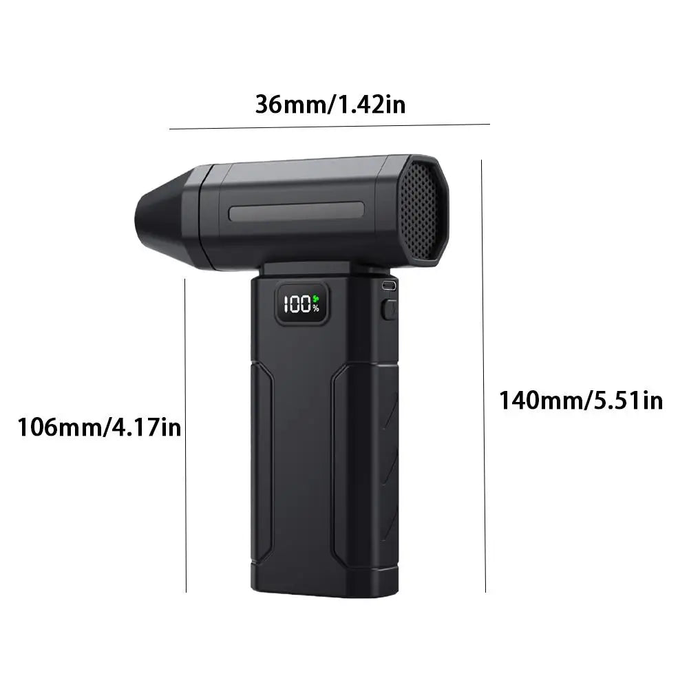 X8 Brushless Turbo Jet Fan Blower 150000RPM Powerful Electric Air Blower Vacuum Dust Cleaner Portable Dust Cleaner Violent Fan.