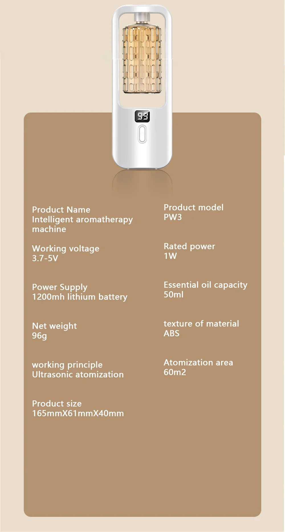 Aroma Diffuser Humidifier Fragrance Essential Oil Aromatherapy Machine Air Freshener Hotel Bedroom Toilet Bathroom Deodorization.