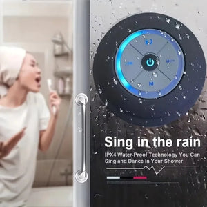 Enceinte Bluetooth Étanche™ – Haut-Parleur Sans Fil pour Douche & Extérieur