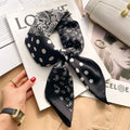 New Silk Scarf Neckerchief Women's Silk Square Scarf Purse Luxury Scarf for Women Designer Silk Headscarf SJ01.
