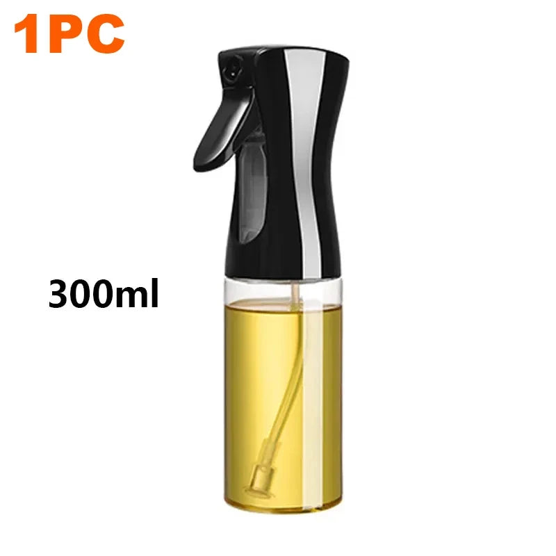 200/300/500ml Oil Spray Bottle BBQ Cooking Olive Oil Sprayer Plastic Baking Oil Spray Empty Bottle Vinegar Bottle Or  Oil brush.