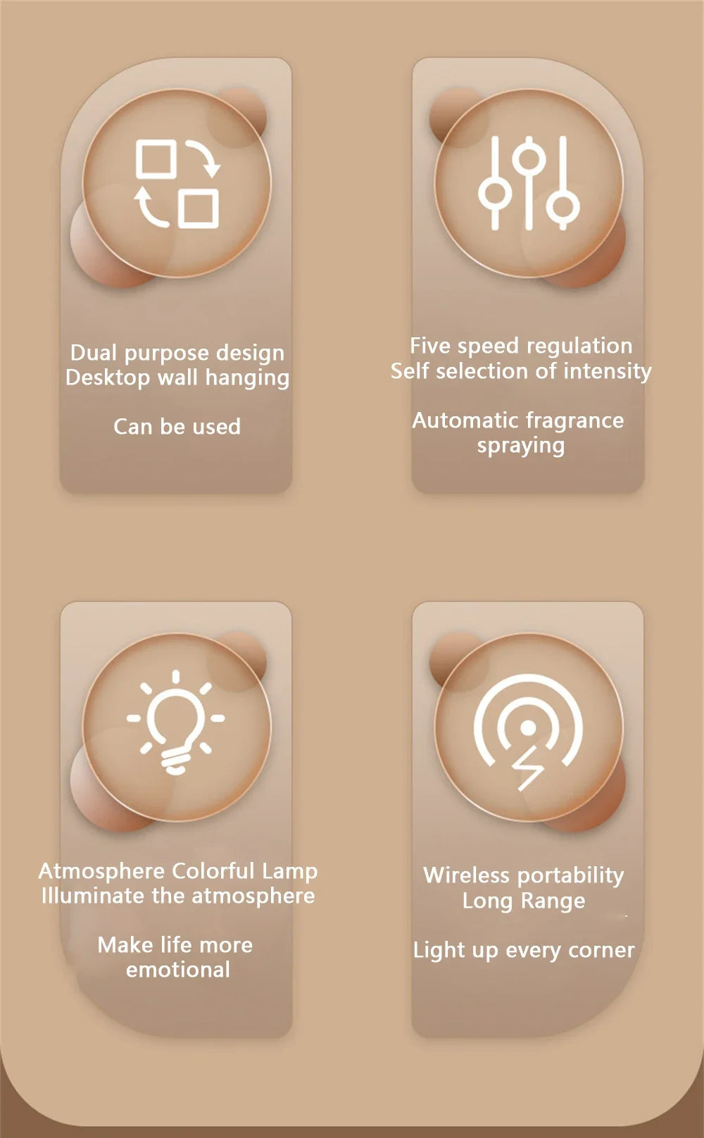 Aroma Diffuser Humidifier Fragrance Essential Oil Aromatherapy Machine Air Freshener Hotel Bedroom Toilet Bathroom Deodorization.