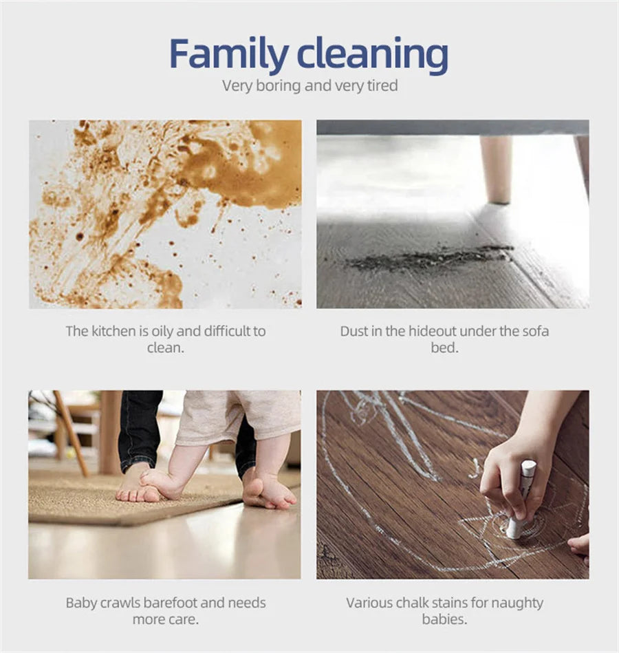 New Wireless Smart Vacuum Cleaner App Control Wet And Dry Floor Sweep 2800PA Suction Super Quiet Mopping Machine Cleaning Robot.