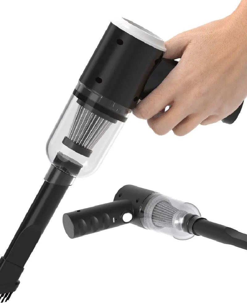 9000Pa Wireless Car Vacuum Cleaner USB Charging 1200mAh Portable Cleaning Appliance Mini Wet and Dry Vacuum Cleaner Household.