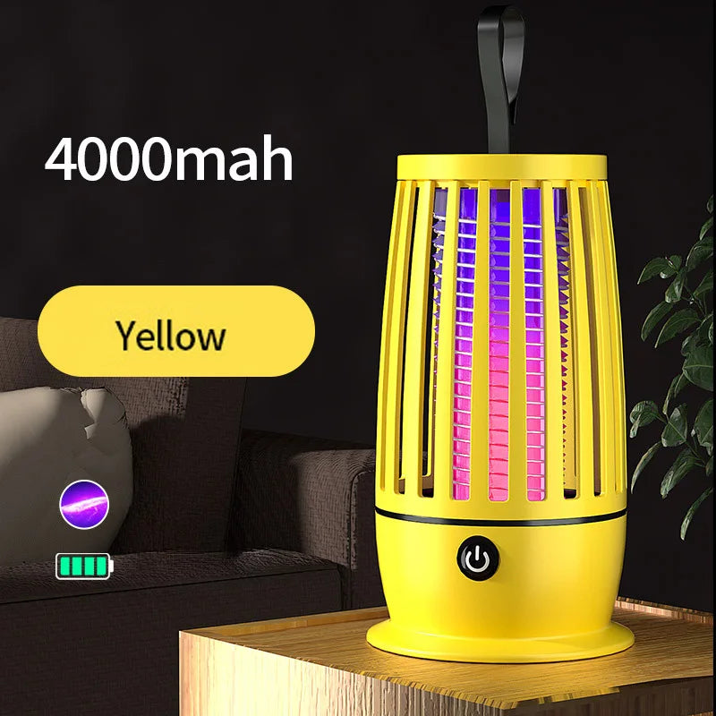 Lampe Anti-Moustiques Pro 4000mAh — Zéro Piqûres, Zéro Bruit 🌙