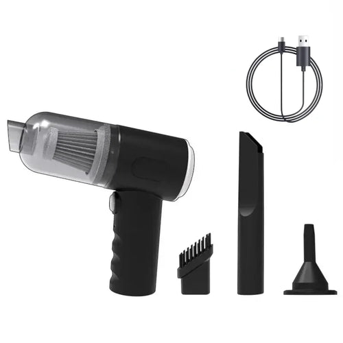 9000Pa Wireless Car Vacuum Cleaner USB Charging 1200mAh Portable Cleaning Appliance Mini Wet and Dry Vacuum Cleaner Household.