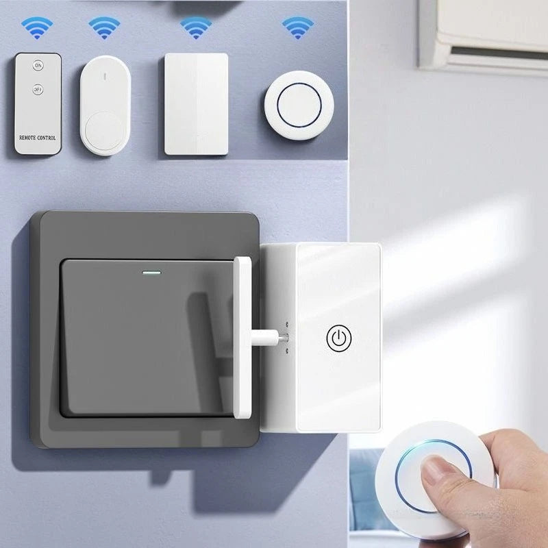 Charging Intelligence Wireless Control Light Switch Off Tool Automatic Button Indoor Light remote Switch  Portable Smart Control.