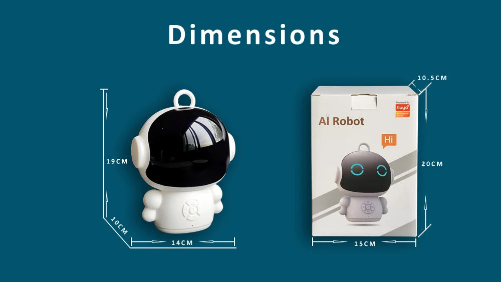 Robot Éducatif Interactif pour Enfants — Apprentissage Intelligent, WiFi 🎓
