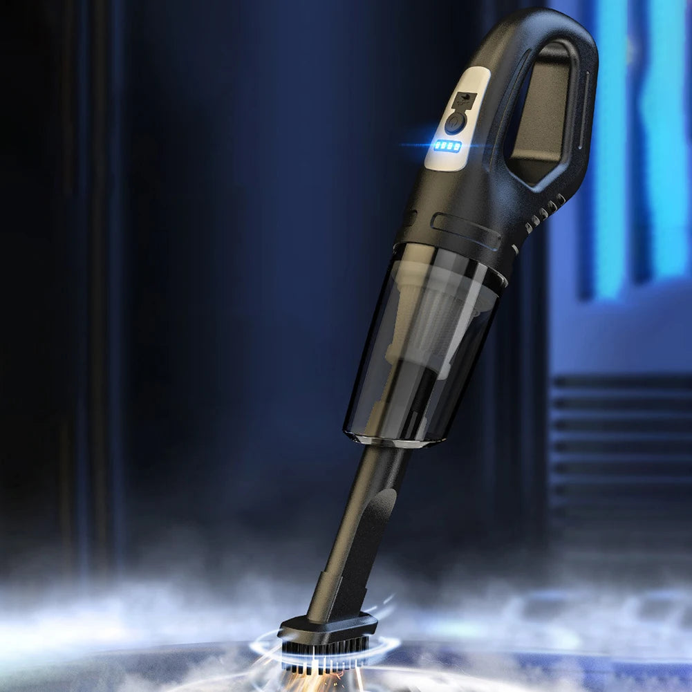 120W Portable Car Vacuum Cleaner USB Charging Handheld Cordless Vacuum Cleaner Powerful Suction for Auto/Home/Office/Pet Hair.