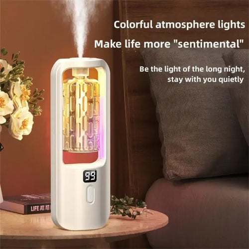 Aroma Diffuser Humidifier Fragrance Essential Oil Aromatherapy Machine Air Freshener Hotel Bedroom Toilet Bathroom Deodorization.