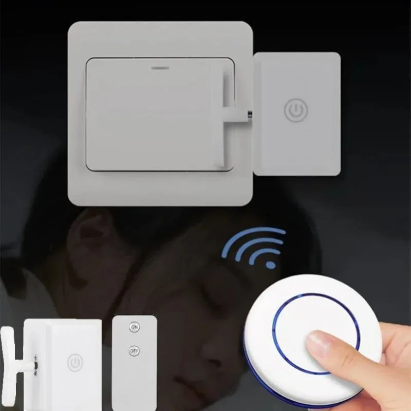 Charging Intelligence Wireless Control Light Switch Off Tool Automatic Button Indoor Light remote Switch  Portable Smart Control.