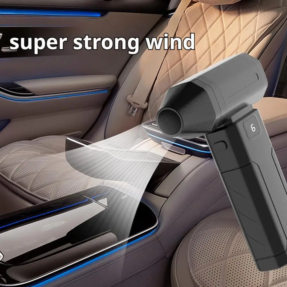 X8 Brushless Turbo Jet Fan Blower 150000RPM Powerful Electric Air Blower Vacuum Dust Cleaner Portable Dust Cleaner Violent Fan.