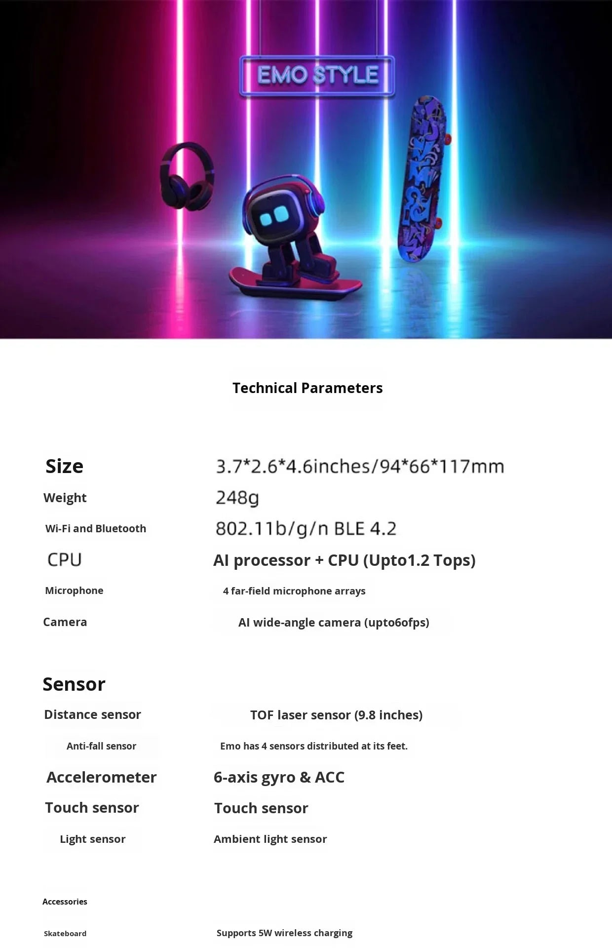 EMO AI Desktop Robot — Your Smart, Expressive Companion.