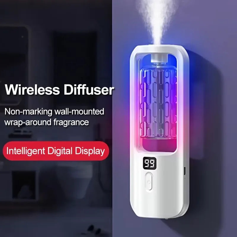 Aroma Diffuser Humidifier Fragrance Essential Oil Aromatherapy Machine Air Freshener Hotel Bedroom Toilet Bathroom Deodorization.