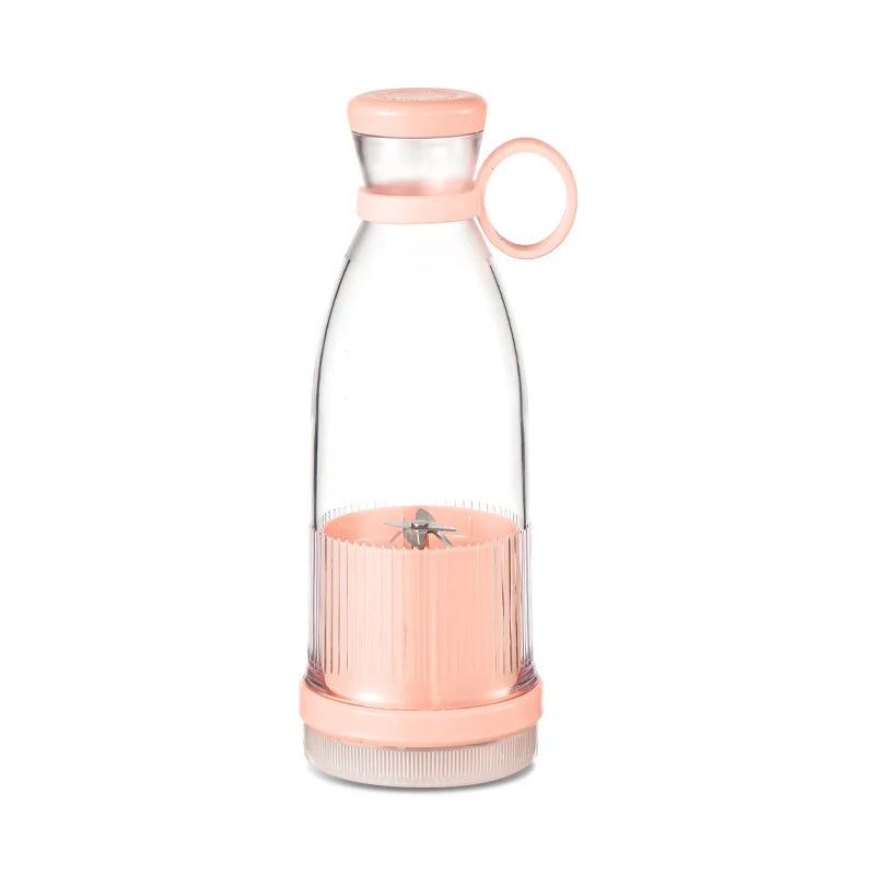 Electric Juicer Cup 6 Blades Blender Milkshake Machine USB Portable Fruit Milk Mixing Tool Mini Fresh Juice Blender.