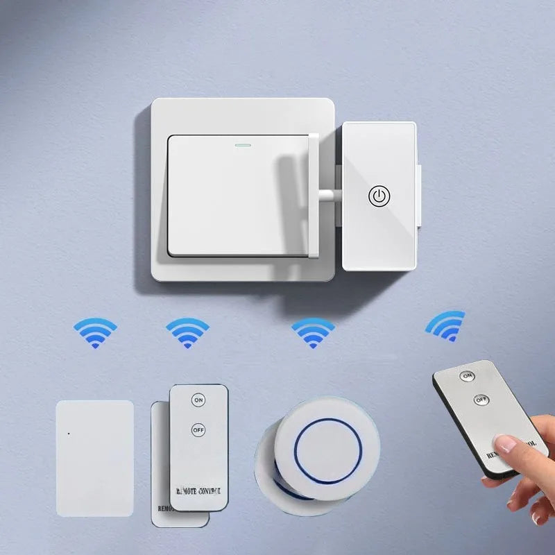 Charging Intelligence Wireless Control Light Switch Off Tool Automatic Button Indoor Light remote Switch  Portable Smart Control.
