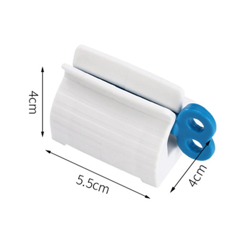 Automatic Toothpaste Dispenser Squeezers Toothpaste Tooth Dust-proof Toothbrush Holder Wall Mount Stand Bathroom Accessories Set.
