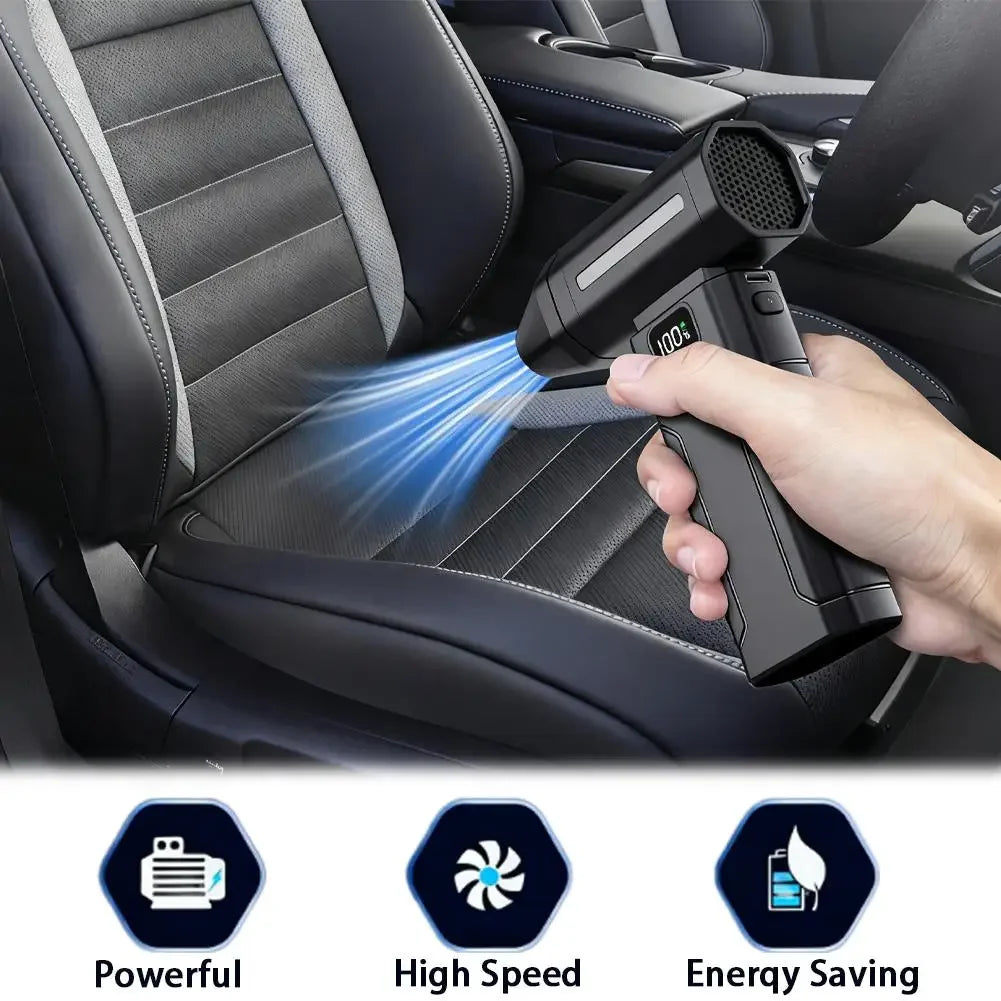 X8 Brushless Turbo Jet Fan Blower 150000RPM Powerful Electric Air Blower Vacuum Dust Cleaner Portable Dust Cleaner Violent Fan.