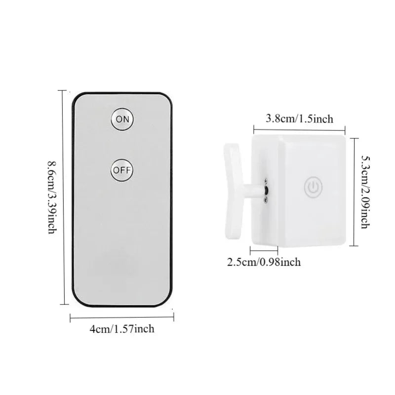 Charging Intelligence Wireless Control Light Switch Off Tool Automatic Button Indoor Light remote Switch  Portable Smart Control.