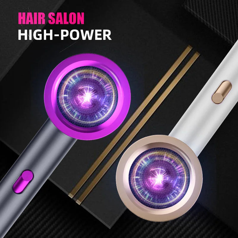 Hair Dryer High-Power Blue Light Negative Ion Ultra Silent Hair Care Quick Dry Home Powerful Constant Anion Electric Hair Dryer.